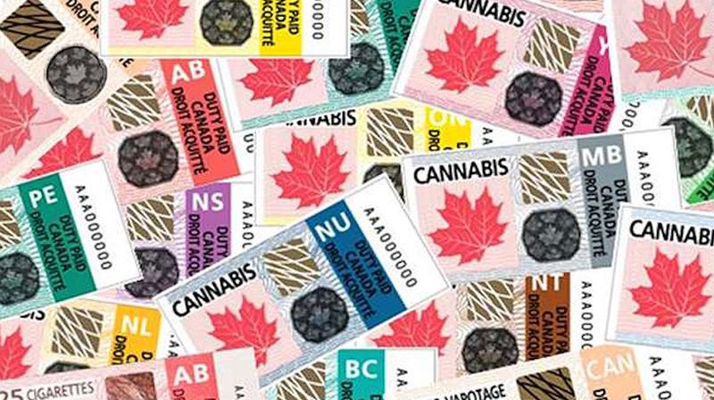 Canada Cannabis Stamps