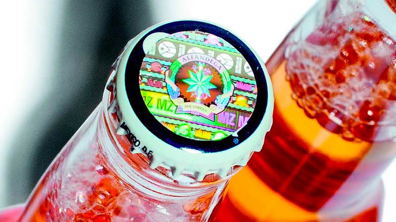 Beer tax stamp Mexico